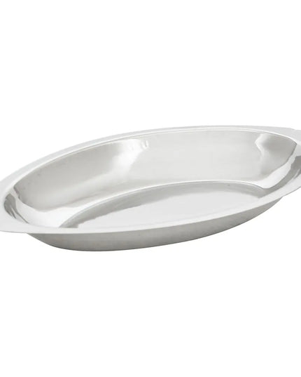 Khay Au Gratin Oval Thunder Group SLGT008 Inox 240 ml
