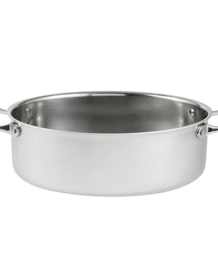 Khay Au Gratin Oval Trưng Bày Vollrath 49452 Miramar® 5-1/9.5 lít Thép Không Gỉ, Bếp Từ