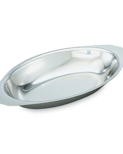 Khay Au Gratin Oval Vollrath 47425 444 ml Thép Không Gỉ
