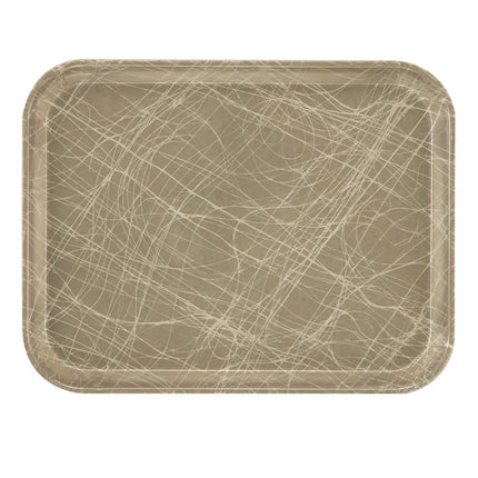 Khay Cafeteria Sợi Thủy Tinh Cambro 1014215 Camtray® 34.9 cm x 27 cm Xám Abstract