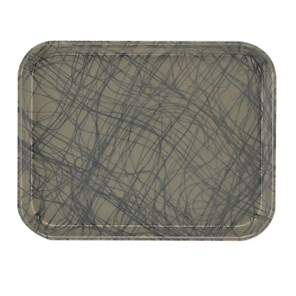 Khay Cafeteria Sợi Thủy Tinh Cambro 1014277 Camtray® 34.9 cm x 27 cm Xám Swirl