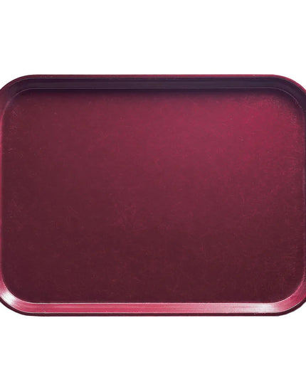 Khay Cafeteria Sợi Thủy Tinh Cambro 57522 Camtray® 17.5 cm x 12.4 cm Đỏ Rượu Vang
