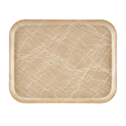 Khay Cafeteria Sợi Thủy Tinh Cambro 810214 Camtray® 24.9 cm x 20.3 cm Abstract Tan