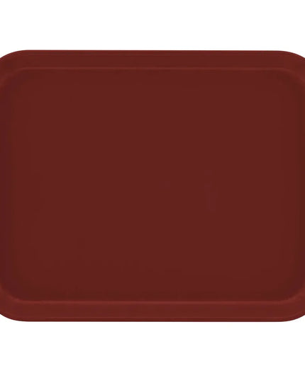 Khay Căng Tin Sợi Thủy Tinh Cambro 1014501 Camtray® 34.9 cm x 27 cm Nâu Gỉ Sét