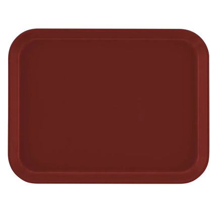 Khay Căng Tin Sợi Thủy Tinh Cambro 1014501 Camtray® 34.9 cm x 27 cm Nâu Gỉ Sét