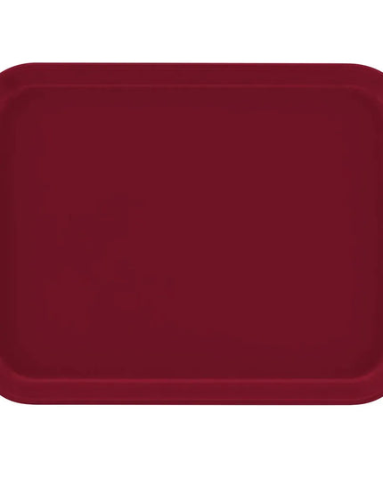 Khay Căng Tin Sợi Thủy Tinh Cambro 1014505 Camtray® 34.9 cm x 27 cm Đỏ Anh Đào