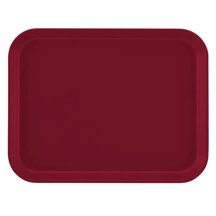 Khay Căng Tin Sợi Thủy Tinh Cambro 1014505 Camtray® 34.9 cm x 27 cm Đỏ Anh Đào