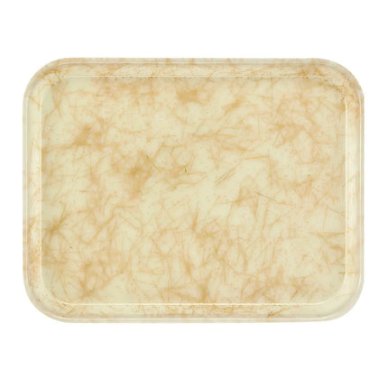 Khay Căng Tin Sợi Thủy Tinh Cambro 1014526 Camtray® 34.9 cm x 26.9 cm Galaxy Antique Parchment Gold