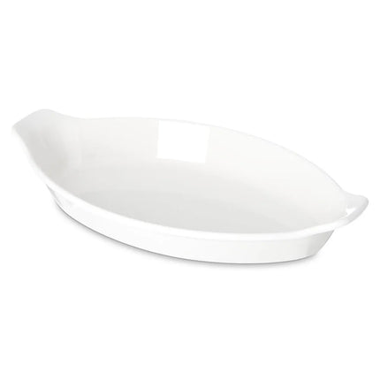 Khay Casserole Oval Carlisle 740502 Nhựa Polycarbonate Trắng 240 ml