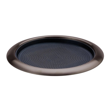 Khay Chống Trượt Service Ideas TR119RIDT 27.9 cm - Lót Cao Su Tháo Rời, Màu Xám Đậm