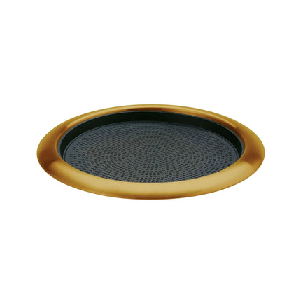 Khay Chống Trượt Service Ideas TR119RIVG 27.9 cm - Lót Cao Su Tháo Rời, Màu Vàng Cổ Điển