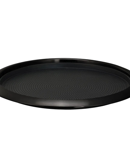 Khay Chống Trượt Service Ideas TR1412RIBX 34.9 cm - Lót Cao Su Tháo Rời, Màu Đen Onyx