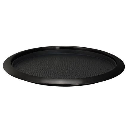 Khay Chống Trượt Service Ideas TR1412RIBX 34.9 cm - Lót Cao Su Tháo Rời, Màu Đen Onyx