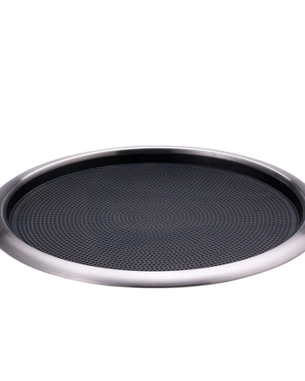 Khay Chống Trượt Service Ideas TR1614RI 40.6 cm - Lót Cao Su Tháo Rời, Inox