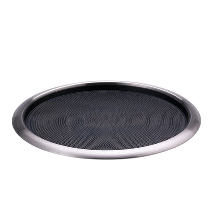 Khay Chống Trượt Service Ideas TR1614RI 40.6 cm - Lót Cao Su Tháo Rời, Inox