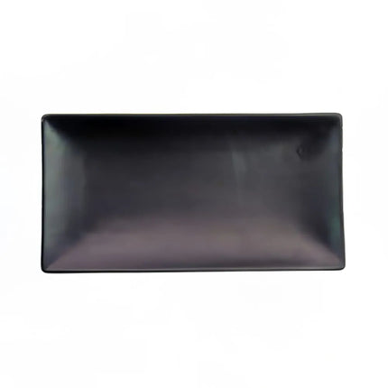 Khay Chữ Nhật Kiểu Nhật CAC 666-13-BLK 29.2 x 16.5 cm, Gốm, Đen