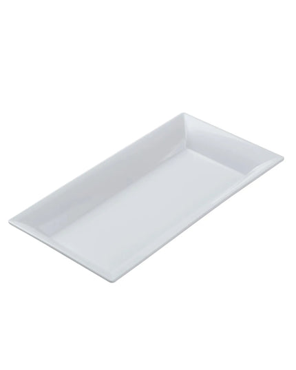 Khay Chữ Nhật Melamine Endurance American Metalcraft MEL23 45.7 cm x 21 cm, Trắng