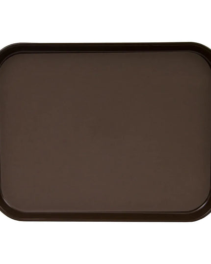 Khay Chữ Nhật Polytread Cambro PT1418167 35.6x45.7 cm - Màu Nâu