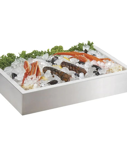 Khay Đá Chữ Nhật Cal-Mil 4120-TRAY Cho 4120 & 4120-B, Inox
