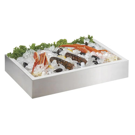 Khay Đá Chữ Nhật Cal-Mil 4120-TRAY Cho 4120 & 4120-B, Inox