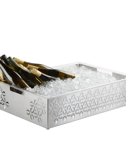 Khay Đá Chữ Nhật Rosseto SM264 67.3 cm x 47 cm x 17.8 cm, Inox