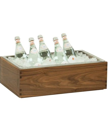 Khay Đá Hình Chữ Nhật Cal-Mil 23184-12-78 54 cm x 33.7 cm x 17.8 cm, Gỗ Óc Chó