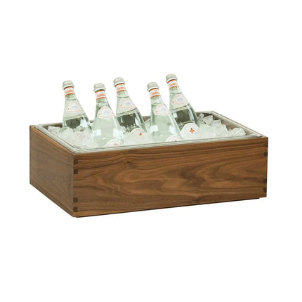 Khay Đá Hình Chữ Nhật Cal-Mil 23184-12-78 54 cm x 33.7 cm x 17.8 cm, Gỗ Óc Chó
