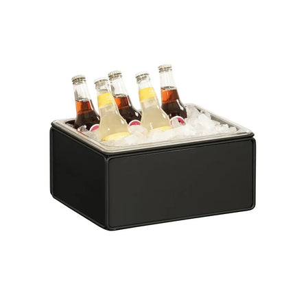 Khay Đá Hình Chữ Nhật Cal-Mil 23709-10-13 33 cm x 26.7 cm x 17.8 cm, Kim Loại Đen