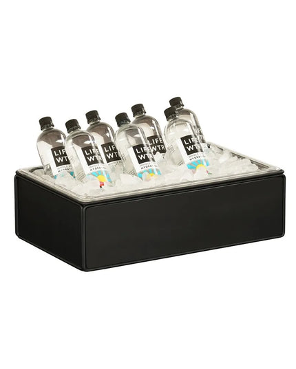 Khay Đá Hình Chữ Nhật Cal-Mil 23709-12-13 53.3 cm x 33 cm x 17.8 cm, Kim Loại Đen