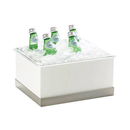 Khay Đá Hình Chữ Nhật Cal-Mil 3005-10-55 31.1 cm x 25.4 cm x 16.5 cm, Nhựa Inox