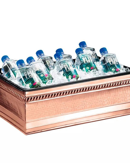 Khay Đá Hình Chữ Nhật Cal-Mil 475-12-51 50.8 cm x 30.5 cm x 16.5 cm, Đồng
