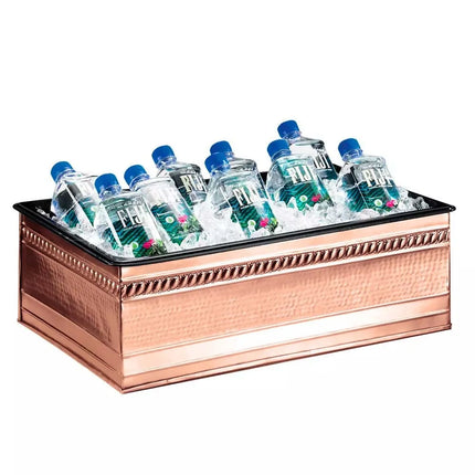 Khay Đá Hình Chữ Nhật Cal-Mil 475-12-51 50.8 cm x 30.5 cm x 16.5 cm, Đồng