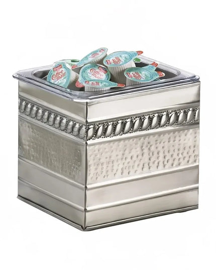 Khay Đá Hình Chữ Nhật Cal-Mil 475-6-55 17.8 cm x 15.2 cm x 16.5 cm, Inox