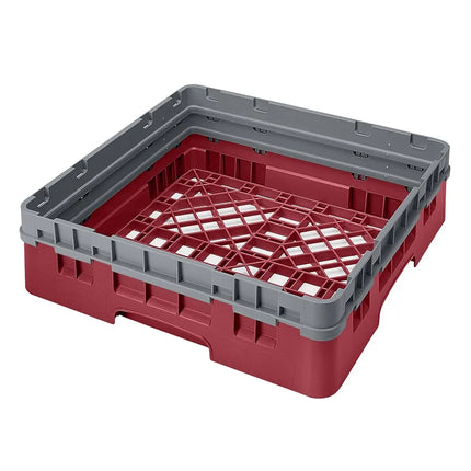 Khay Đế Cambro BR414416 Camrack Kèm Phần Mở Rộng 1 Ngăn Cao 10.2 cm Đỏ Nam Việt Quất