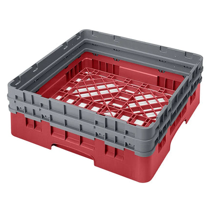 Khay Đế Cambro BR578163 Camrack Kèm 2 Phần Mở Rộng 1 Ngăn Cao 18.4 cm Đỏ