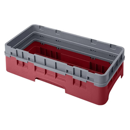 Khay Đế Camrack Cambro HBR414416 Nửa Khay, 1 Thanh Nối, Màu Đỏ Cranberry