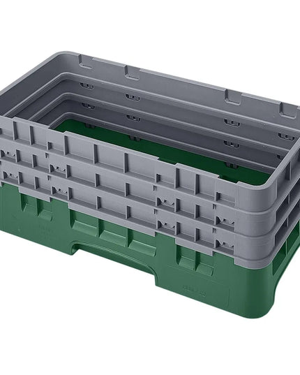 Khay Đế Camrack Cambro HBR712119 Nửa Khay, 3 Thanh Nối, Màu Xanh Sherwood