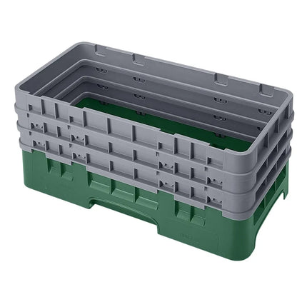 Khay Đế Camrack Cambro HBR712119 Nửa Khay, 3 Thanh Nối, Màu Xanh Sherwood