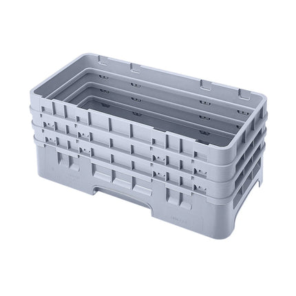 Khay Đế Camrack Cambro HBR712151 Nửa Khay, 3 Thanh Nối, Màu Xám Nhạt