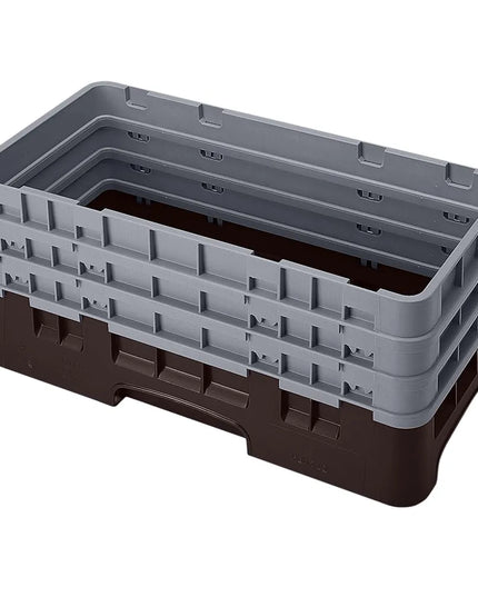 Khay Đế Camrack Cambro HBR712167 Nửa Khay, 3 Thanh Nối, Màu Nâu