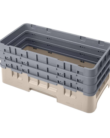 Khay Đế Camrack Cambro HBR712184 Nửa Khay, 3 Thanh Nối, Màu Be
