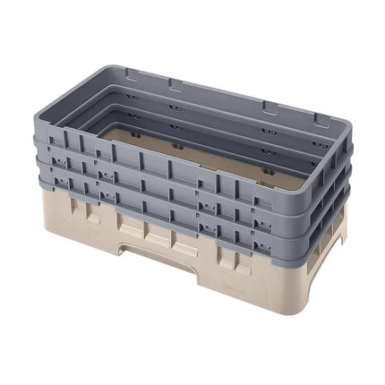 Khay Đế Camrack Cambro HBR712184 Nửa Khay, 3 Thanh Nối, Màu Be