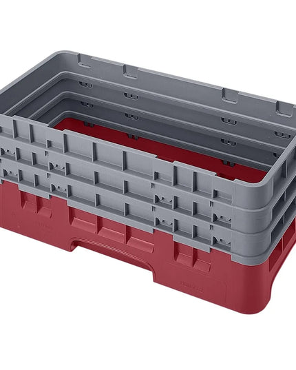 Khay Đế Camrack Cambro HBR712416 Nửa Khay, 3 Thanh Nối, Màu Đỏ Cranberry