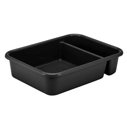 Khay Đựng Bát Đĩa Cambro 1621CBP110 Cambox® 2 Ngăn 39.6 x 52.1 x 12.2 cm Đen