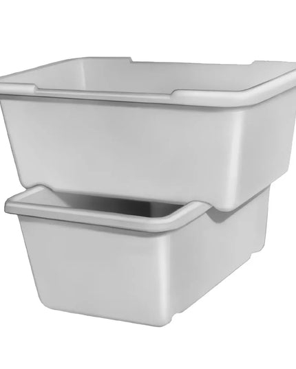 Khay Đựng Bát Đĩa Channel 76.2 x 48.9 x 30.5 cm Trắng (L814)