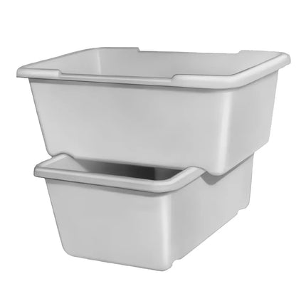 Khay Đựng Bát Đĩa Channel 76.2 x 48.9 x 30.5 cm Trắng (L814)