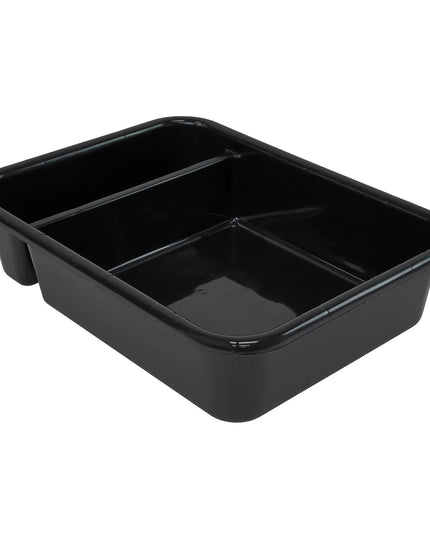 Khay Đựng Bát Đĩa Quantum Food Service 50.8 x 38.1 x 12.7 cm Đen (FSB-21165)