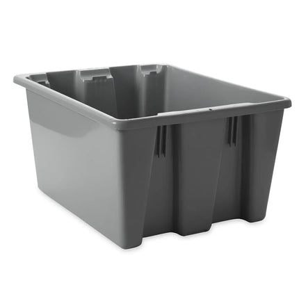 Khay Đựng Bát Đĩa Rubbermaid FG172100GRAY Palletote® 49.5 x 39.4 x 25.4 cm Xám
