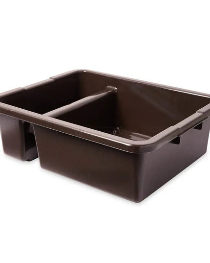 Khay Đựng Bát Đĩa Rubbermaid FG335000BRN 2 Ngăn 54.6 x 43.2 x 17.8 cm Nâu