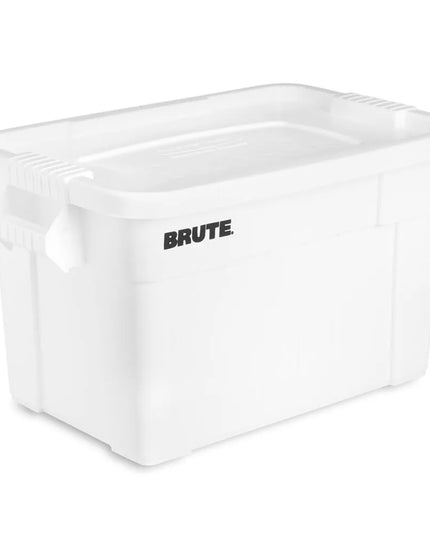 Khay Đựng Bát Đĩa Rubbermaid FG9S3100 BRUTE® Có Nắp 70.9 x 44.2 x 38.1 cm Trắng